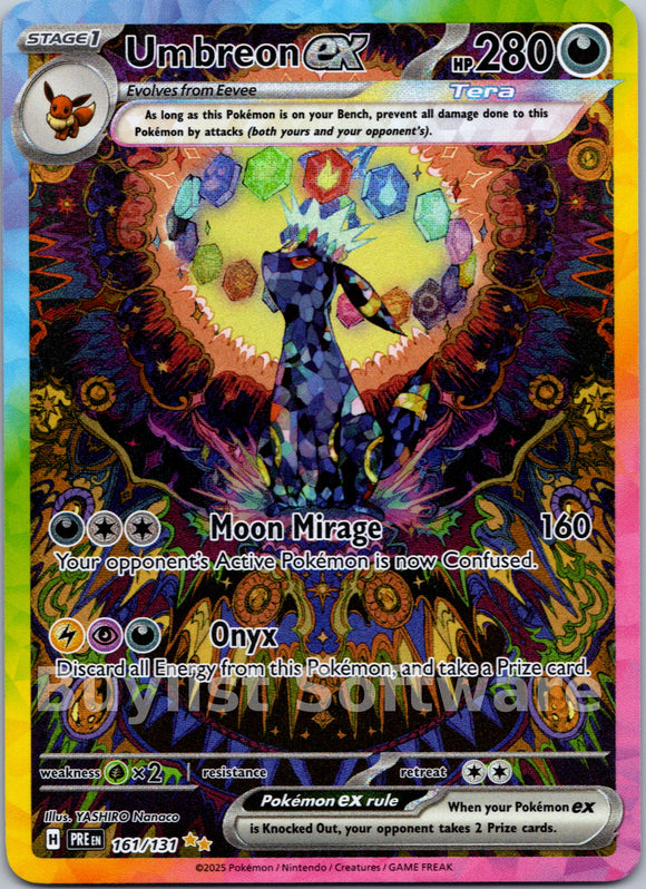 Umbreon ex [161/131] [Prismatic Evolutions] Holofoil