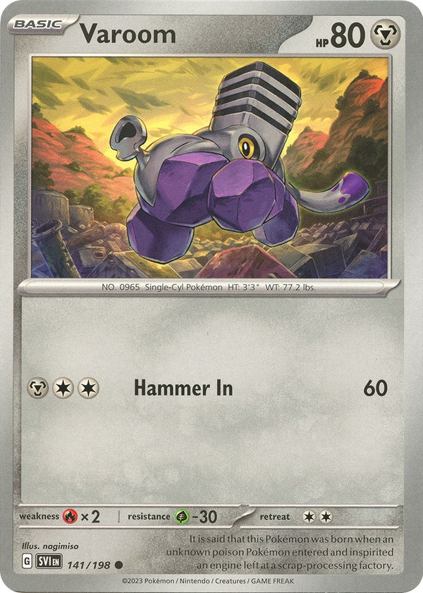 Varoom [141/198] [Scarlet & Violet Base Set]
