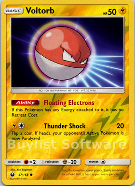 Voltorb [47/168] [Celestial Storm] Reverse Holofoil