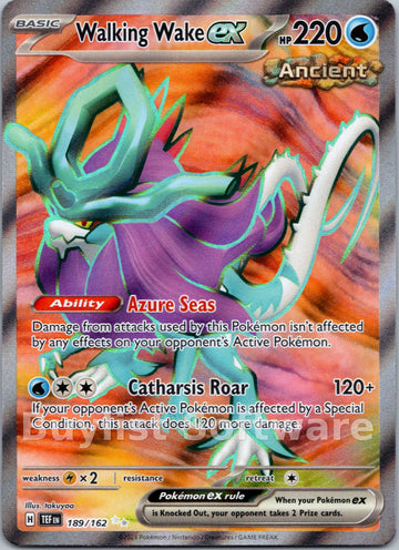 Walking Wake ex [189/162] [Temporal Forces] Holofoil