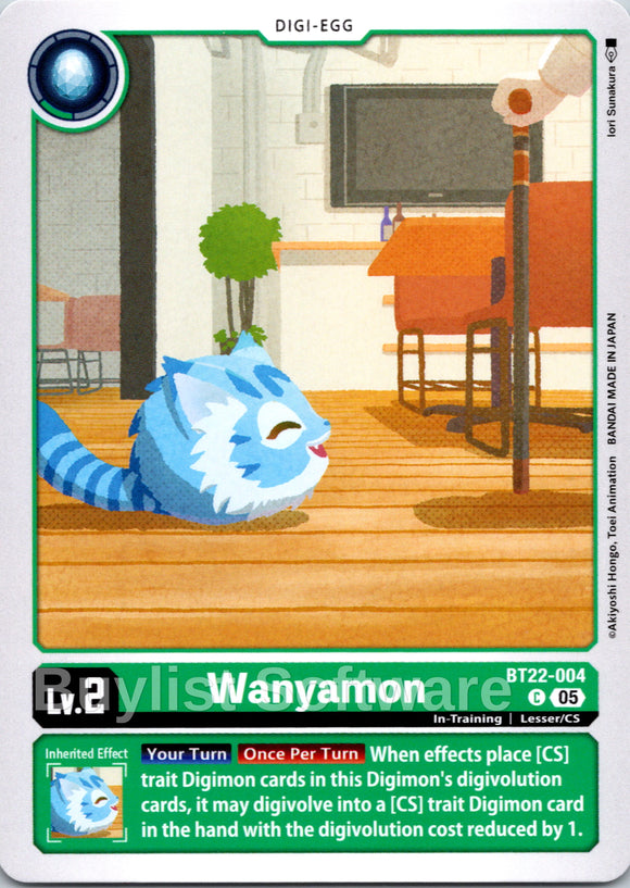 Wanyamon [BT22-004] [Cyber Eden]