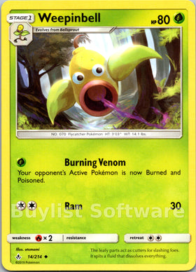 Weepinbell [14/214] [Unbroken Bonds]