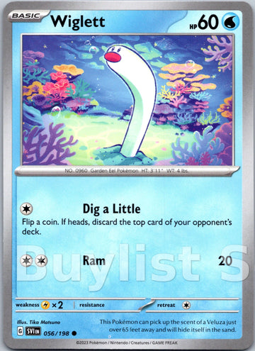 Wiglett [056/198] [Scarlet & Violet Base Set]
