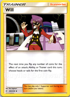 Will [208/236] [Cosmic Eclipse]