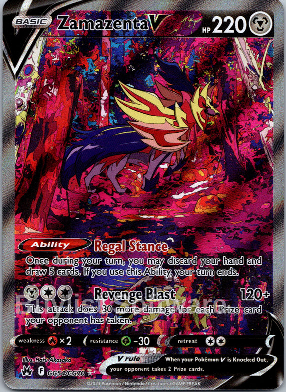 Zamazenta V [GG54/GG70] [ Galarian Gallery] Holofoil