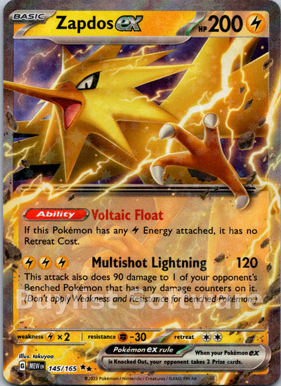 Zapdos ex [145/165] [Scarlet & Violet 151] Holofoil