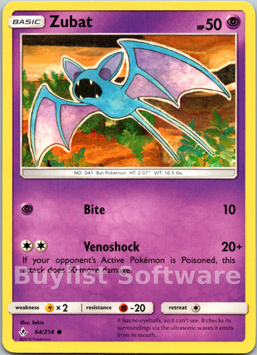 Zubat [64/214] [Unbroken Bonds]