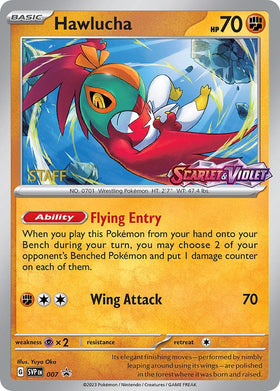 Hawlucha  (Staff Stamped)