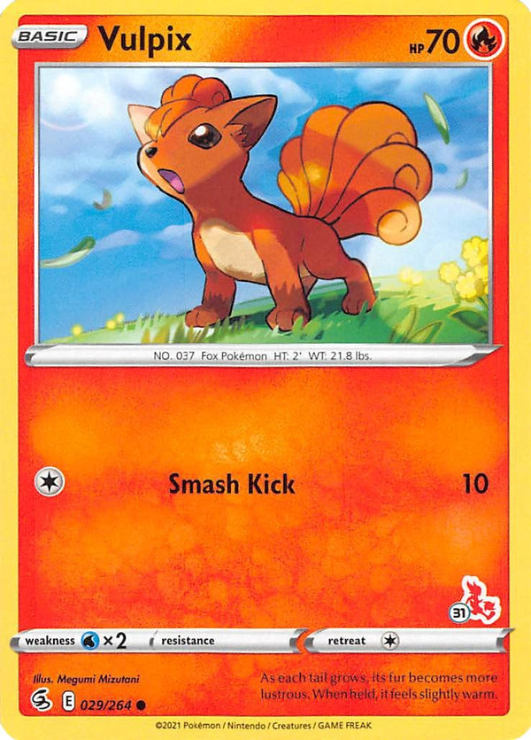 Vulpix (#31 Cinderace Stamped)
