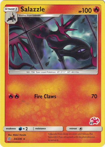 Salazzle (#23 Charizard Stamped)