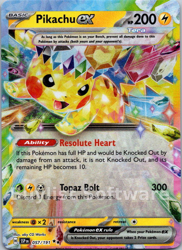 Pikachu ex