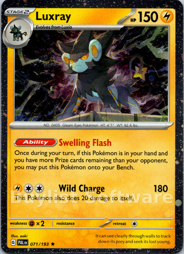 Luxray (Cosmos Holo)