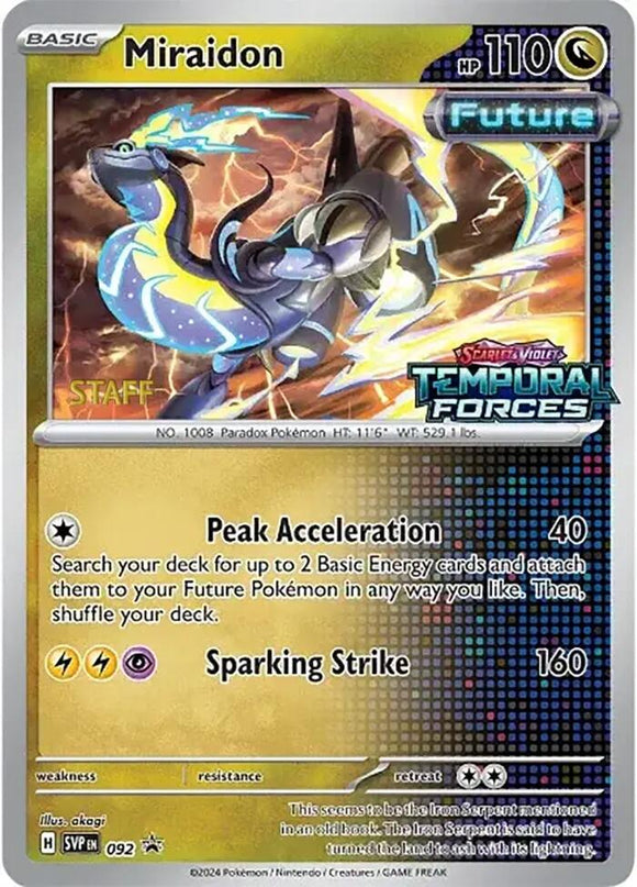 Miraidon (Staff Stamped)