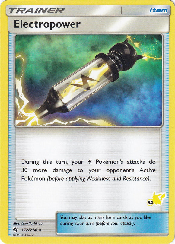 Electropower (#34 Pikachu Stamped)
