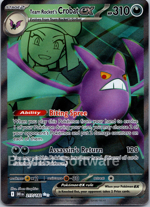 Team Rocket's Crobat ex