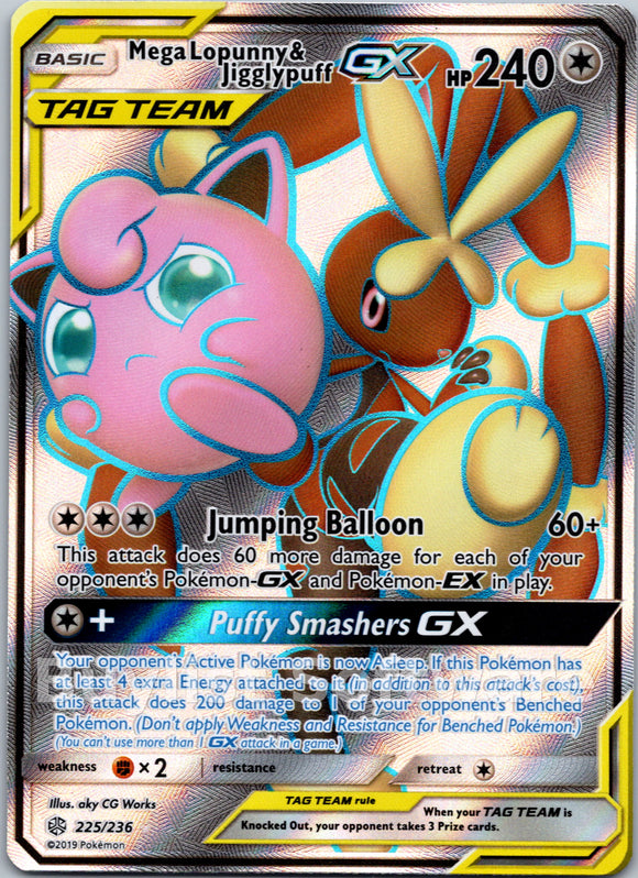 Mega Lopunny & Jigglypuff GX