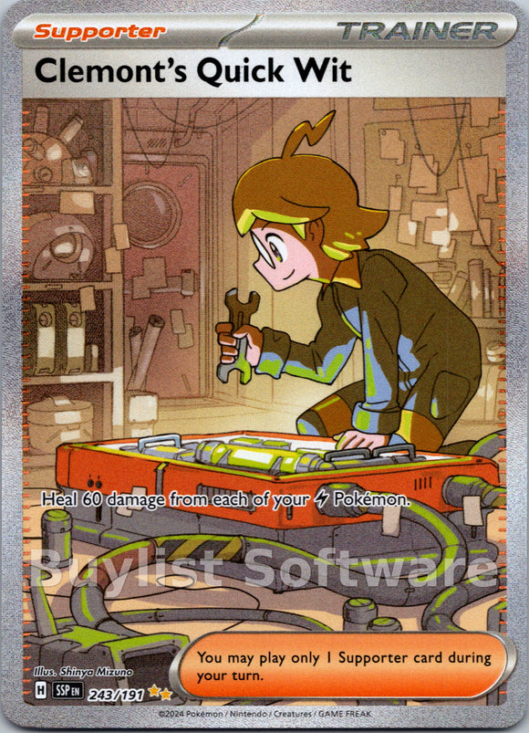 Clemont's Quick Wit