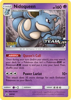 Nidoqueen (Staff Stamped)