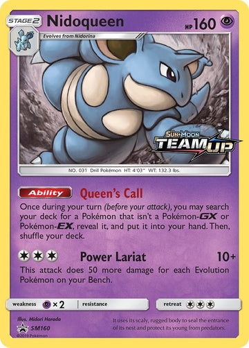 Nidoqueen (Team Up Stamped)