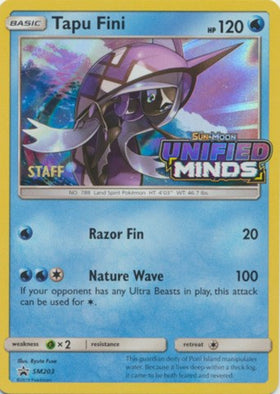 Tapu Fini (Staff Stamped)
