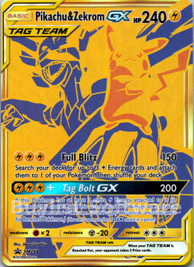 Pikachu & Zekrom GX