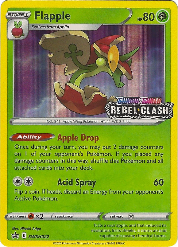 Flapple (Sword & Shield Promo Cards Stamped)