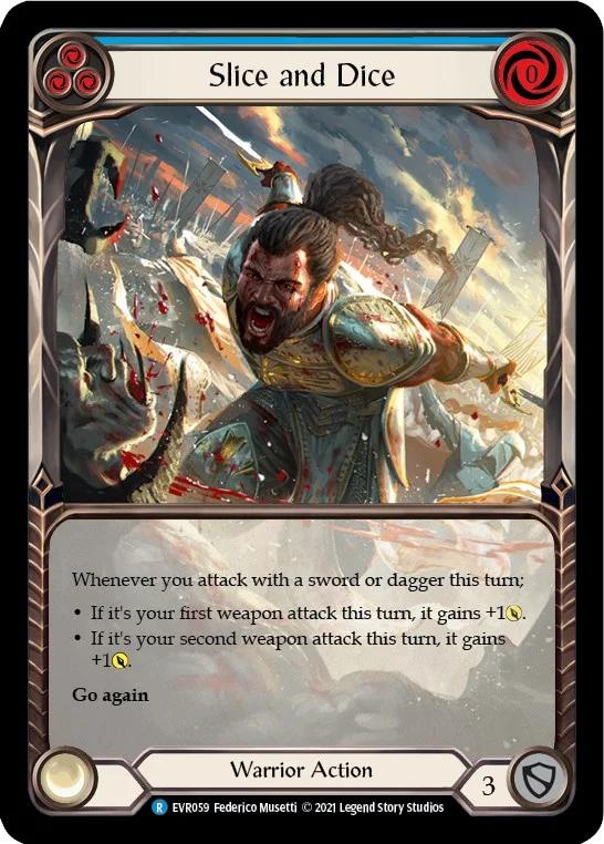 Slice and Dice (Blue) (Extended Art)