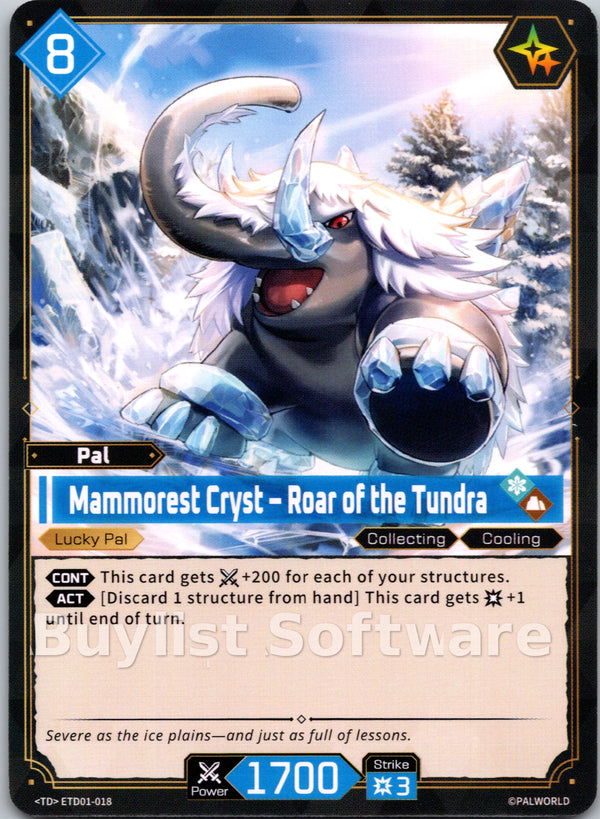 Mammorest Cryst – Roar of the Tundra