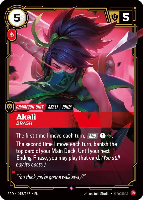 eebe737b-a951-4b86-a533-893fb34272ce | rb-015-167-f-radi-rar-nm | Akali, Brash