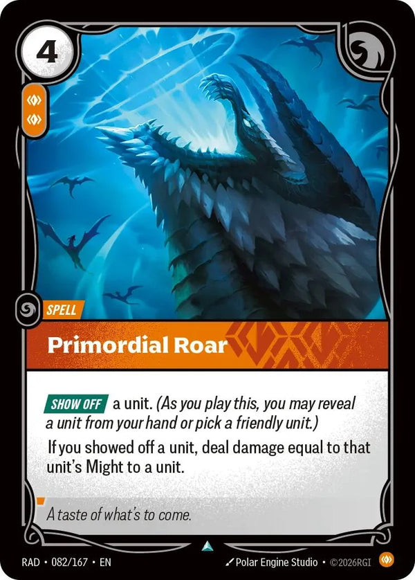 eebe737b-a951-4b86-a533-893fb34272ce | rb-082-167-nf-radi-unc-nm | Primordial Roar