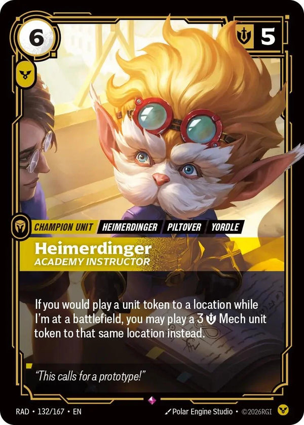 eebe737b-a951-4b86-a533-893fb34272ce | rb-132-167-f-radi-rar-nm | Heimerdinger, Academy Instructor