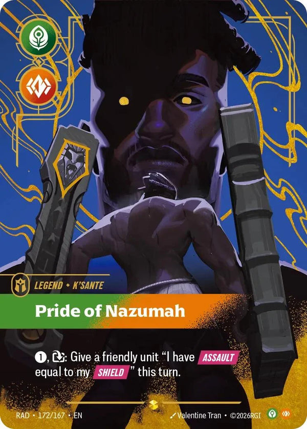 eebe737b-a951-4b86-a533-893fb34272ce | rb-172-167-f-radi-o-sho-nm | K'Sante, Pride of Nazumah (Overnumbered)