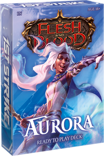 Flesh and Blood: Aurora (Lightning Runeblade) 1st Strike Deck