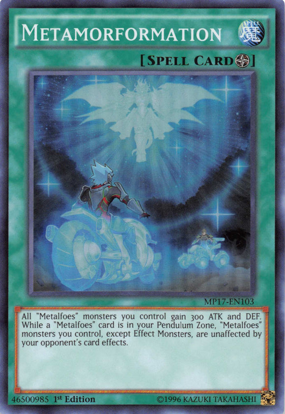 Metamorformation [MP17-EN103] Super Rare