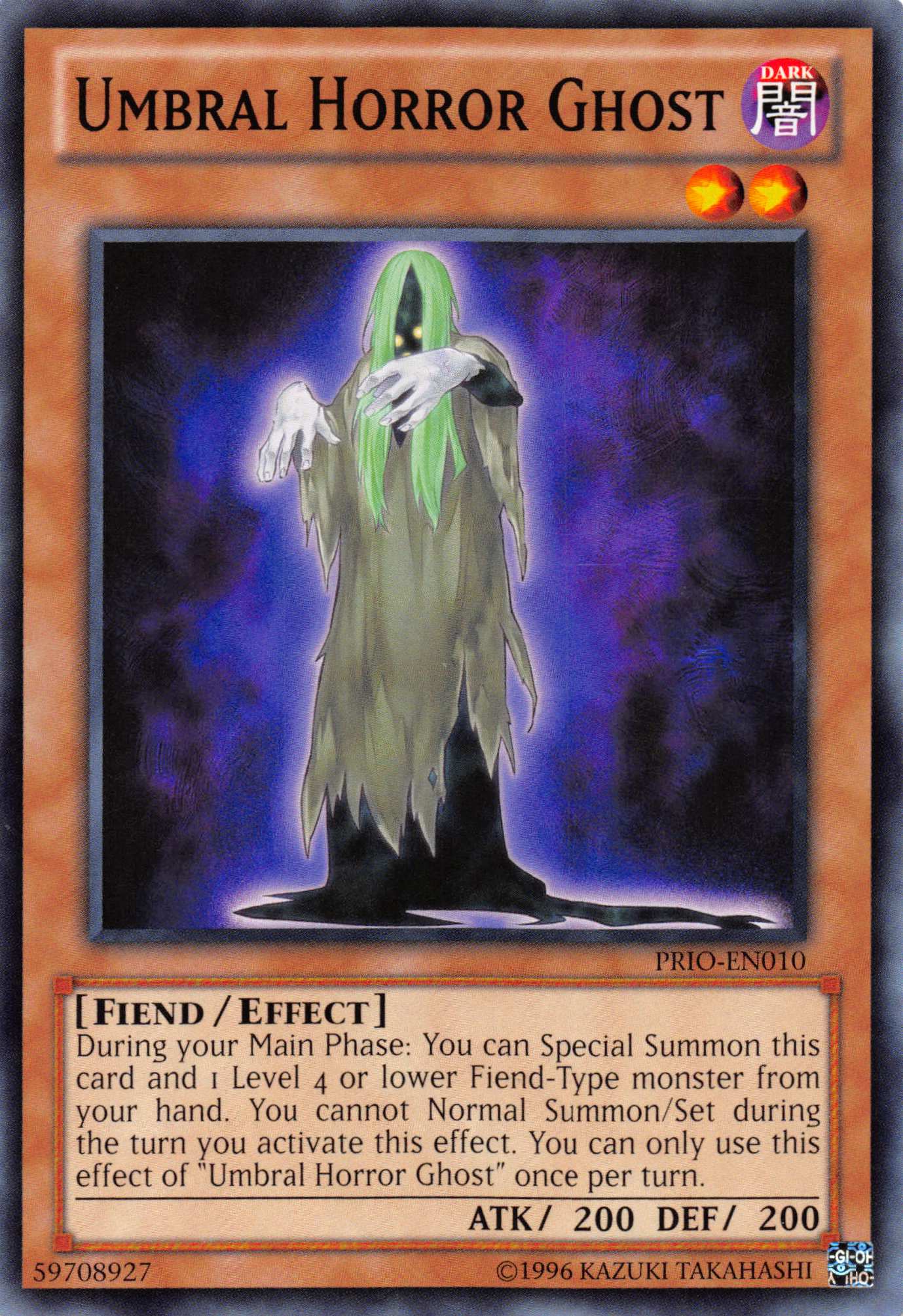 Umbral Horror Ghost [PRIO-EN010] Common
