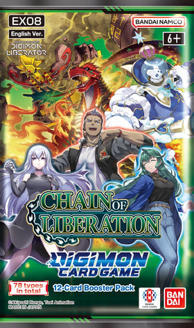 Digimon TCG: Chain of Liberation Booster Pack [EX08]