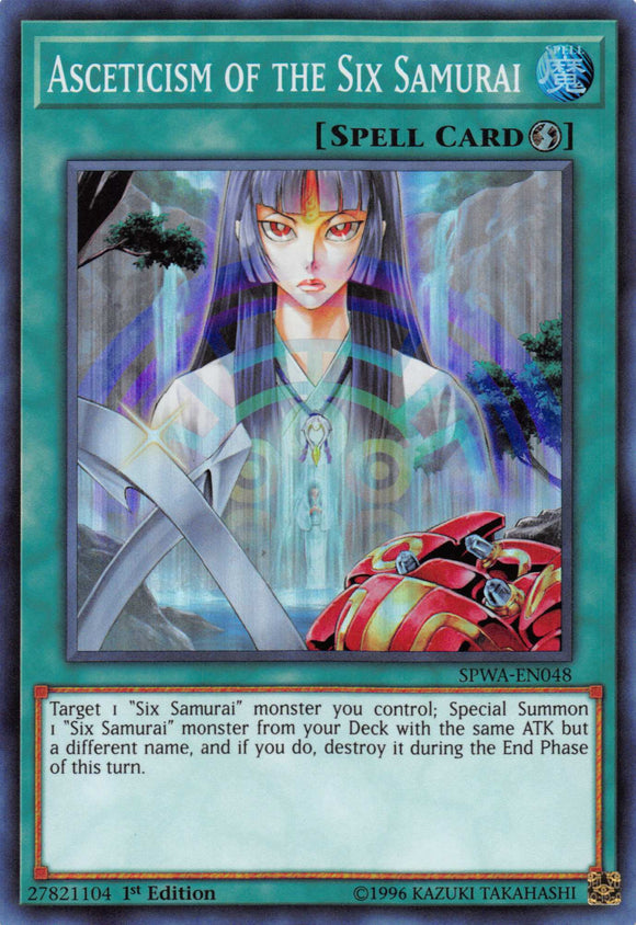 Asceticism of the Six Samurai [SPWA-EN048] Super Rare