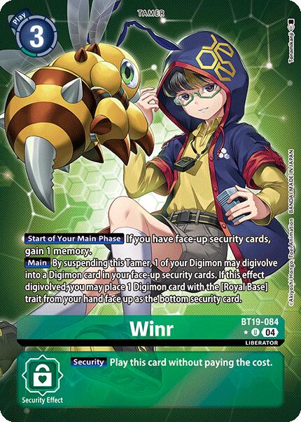 Winr (Alternate Art) [BT19-084-U] [Release Special Booster 2.0] Foil