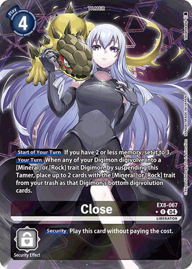 Close (Alternate Art) [EX8-067-R] [Chain of Liberation] Foil