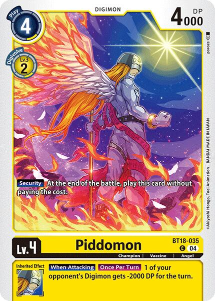 Piddomon [BT18-035-C] [Release Special Booster 2.0] Normal