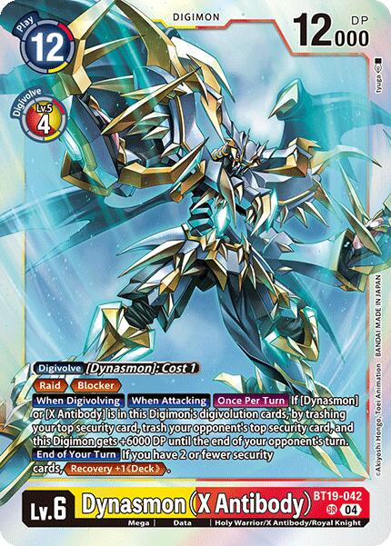 Dynasmon (X Antibody) [BT19-042-SR] [Release Special Booster 2.0] Foil