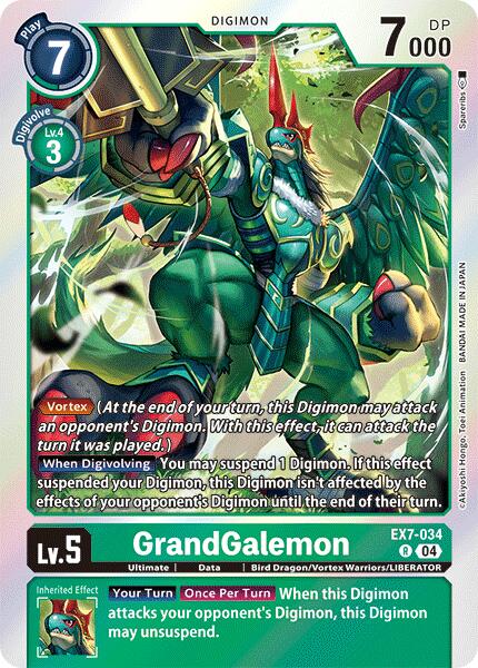 GrandGalemon [EX7-034-R] [Digimon LIBERATOR] Foil