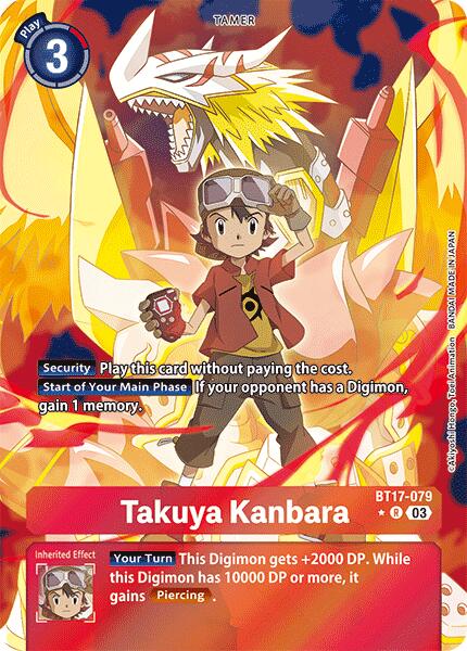 Takuya Kanbara (Alternate Art) [BT17-079-R] [Secret Crisis] Foil