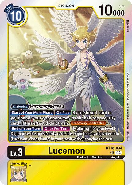 Lucemon [BT18-034-R] [Release Special Booster 2.0] Foil