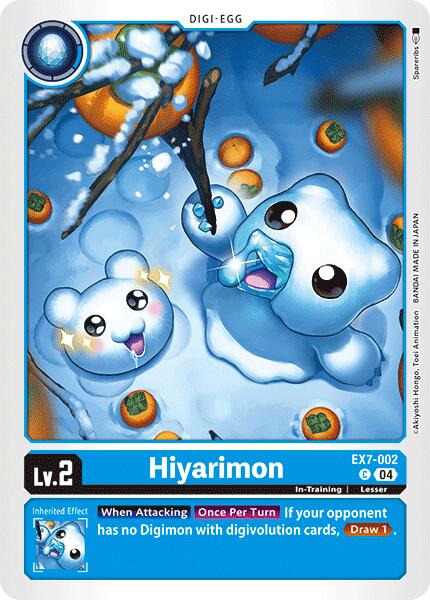 Hiyarimon [EX7-002-C] [Digimon LIBERATOR] Normal