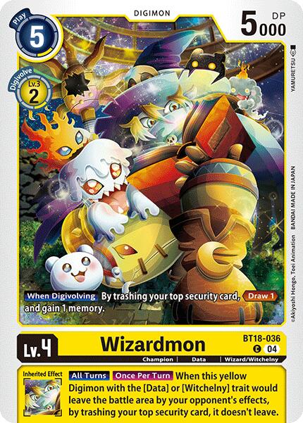 Wizardmon [BT18-036-C] [Release Special Booster 2.0] Normal