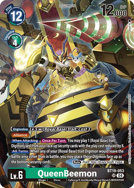 QueenBeemon [BT19-053-SR] [Release Special Booster 2.0] Foil