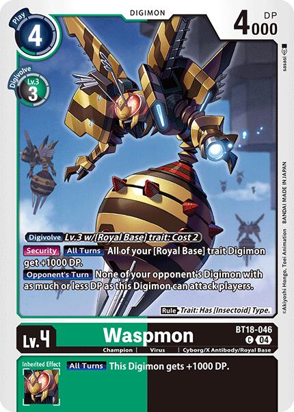 Waspmon [BT18-046-C] [Release Special Booster 2.0] Normal