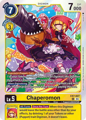 Chaperomon [EX7-027-R] [Digimon LIBERATOR] Foil