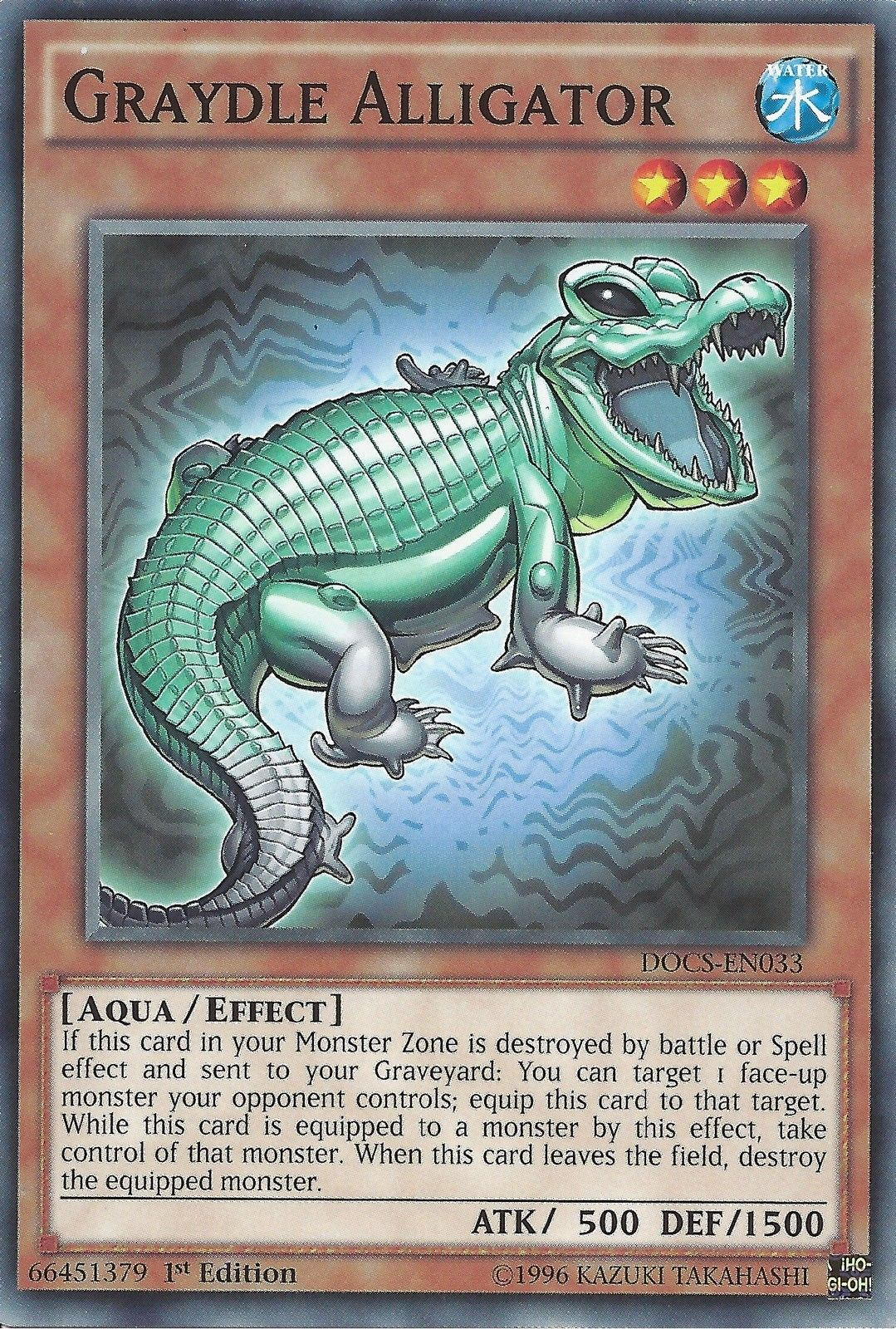 Graydle Alligator [DOCS-EN033] Common - Duel Kingdom